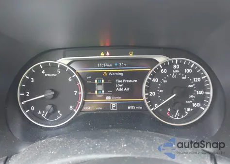 2022 Nissan Sentra Sv Xtronic Cvt z USA, uszkodzony, nr VIN 3N1AB8CV7NY222216